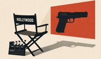 Hollywood, firearms, gun branding, product placement, James Bond, Walther PPK, gun culture, media violence, public health, violence prevention, gun marketing, cinema, action films, masculinity, consumer behaviour, weapons effect, firearm advertising, media psychology, social media, gunfluencers, Second Amendment, aggression, children and media, firearm regulation, popular culture, entertainment industry, violence normalisation, AOAV